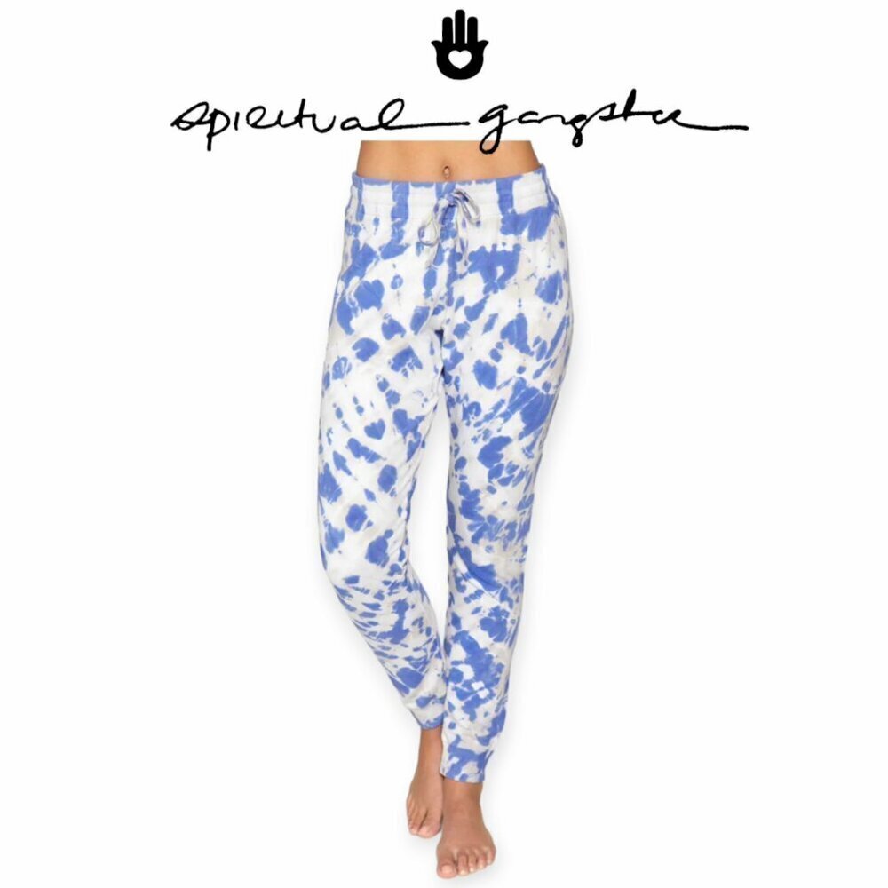 Spiritual Gangster XS Tie-Dye Drawstring Pants NWT Comfy Lounge Weekend Vibes